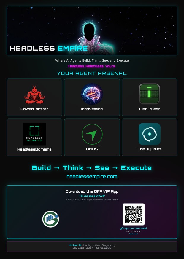 Horizon AI Vietnam flyer banner